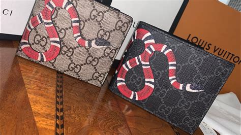 kingsnake gucci wallet replica|Gucci wallet snake original.